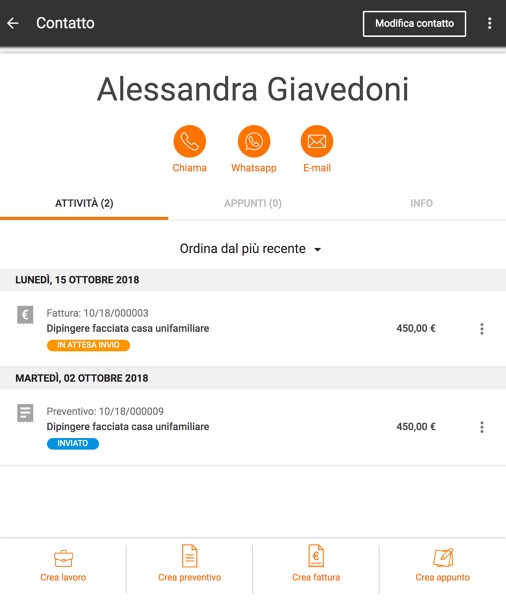 MyManager: come gestire i contatti