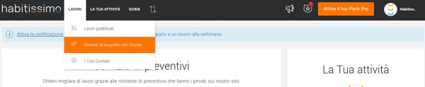 4 impostazioni base del tuo account Habitissimo